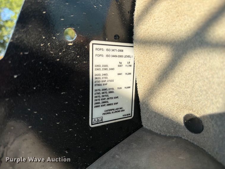 2016 Caterpillar 259D