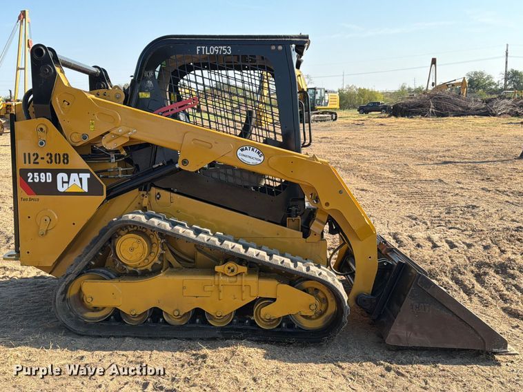 image for item FN3664 2016 Caterpillar 259D tracked skid steer loader