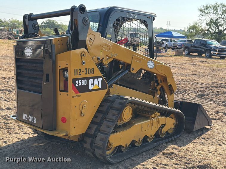 image for item FN3664 2016 Caterpillar 259D tracked skid steer loader