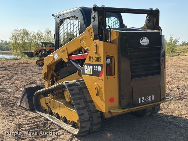 image for item FN3664 2016 Caterpillar 259D tracked skid steer loader