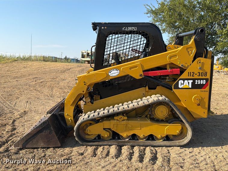 image for item FN3664 2016 Caterpillar 259D tracked skid steer loader