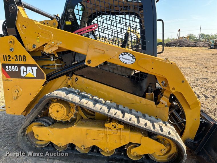 image for item FN3664 2016 Caterpillar 259D tracked skid steer loader