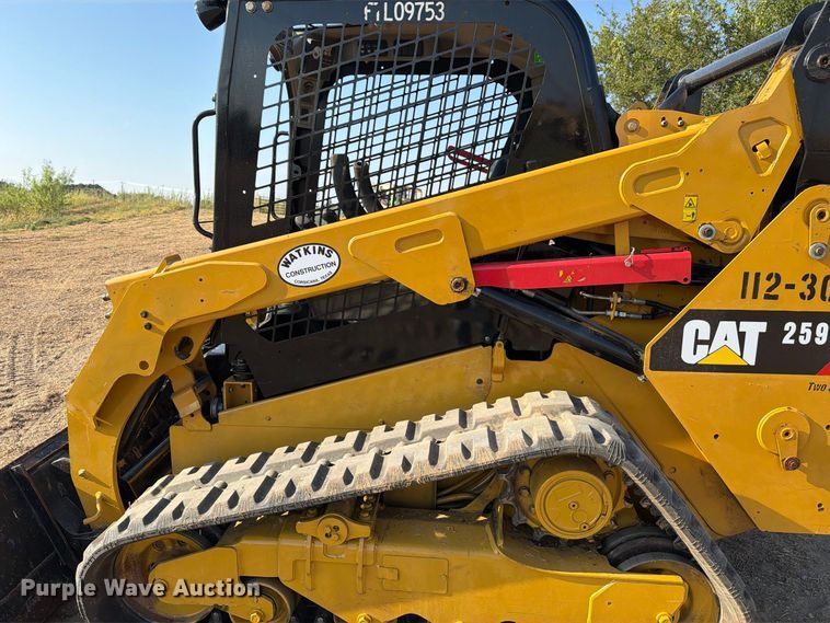 image for item FN3664 2016 Caterpillar 259D tracked skid steer loader