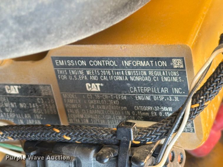 image for item FN3664 2016 Caterpillar 259D tracked skid steer loader