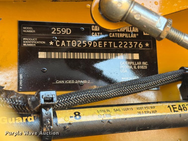 2019 Caterpillar 259D