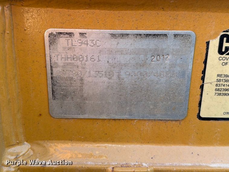 2012 Caterpillar TL943C