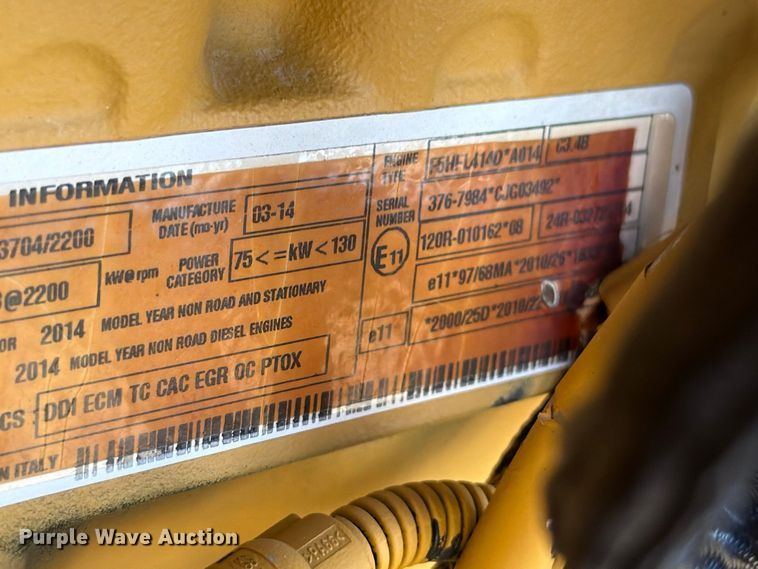 2014 Caterpillar TL943C