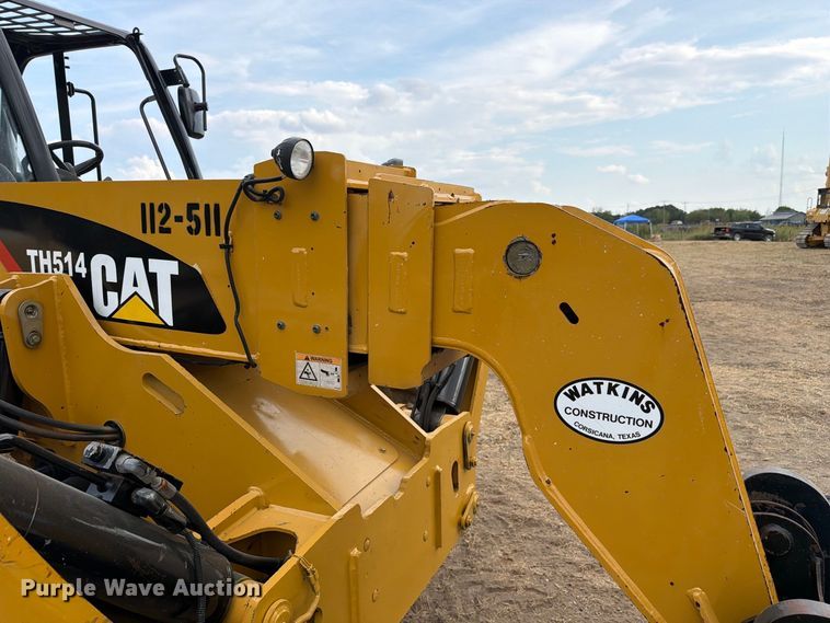 2012 Caterpillar TH514