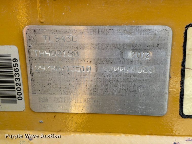 2012 Caterpillar TL943C