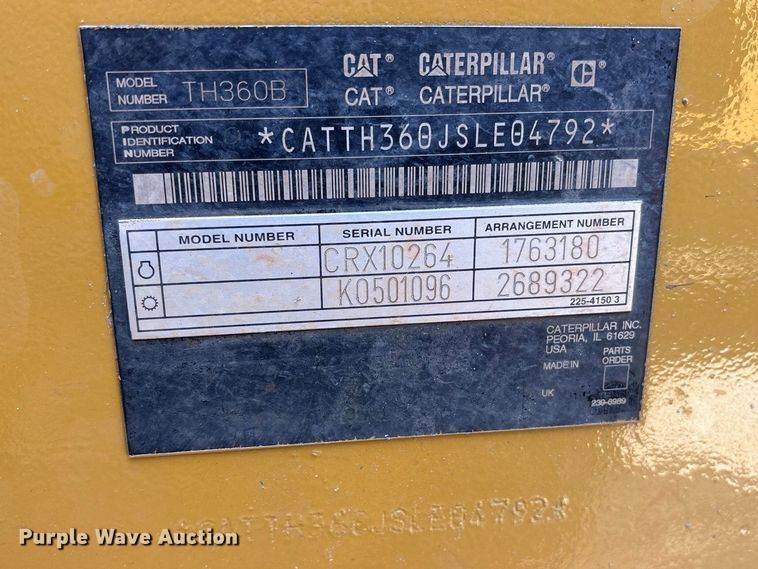 2006 Caterpillar TH360B