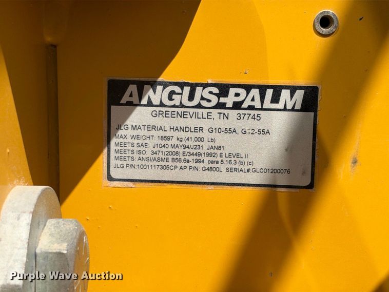 image for item FN3682 2011 Caterpillar 1255C telehandler