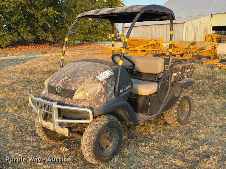 2014 Kubota Mule utility vehicle