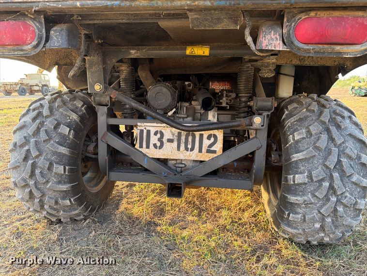 image for item FN3693 2014 Kubota Mule utility vehicle
