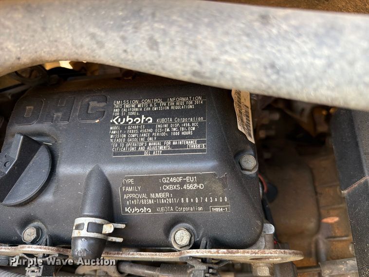 image for item FN3693 2014 Kubota Mule utility vehicle