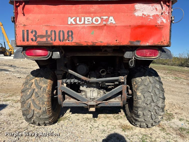 image for item FN3694 2010 Kubota RTV500 utility vehicle