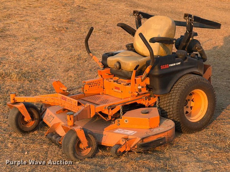image for item FN3697 Scag Tiger Cat STC61V-26CV-ER ZTR lawn mower