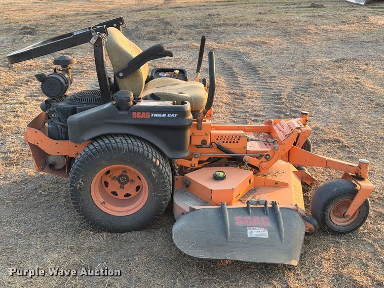 image for item FN3697 Scag Tiger Cat STC61V-26CV-ER ZTR lawn mower