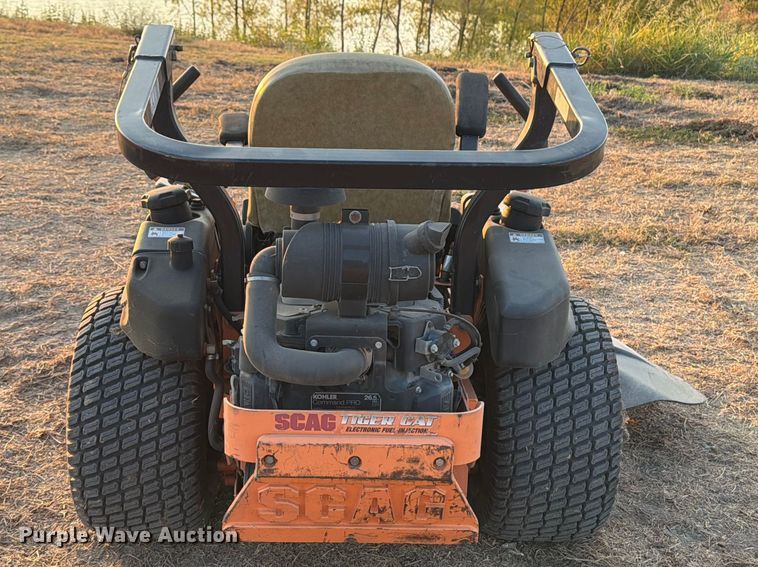 image for item FN3697 Scag Tiger Cat STC61V-26CV-ER ZTR lawn mower