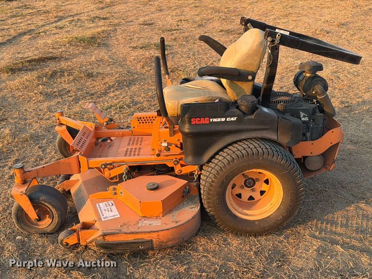 image for item FN3697 Scag Tiger Cat STC61V-26CV-ER ZTR lawn mower
