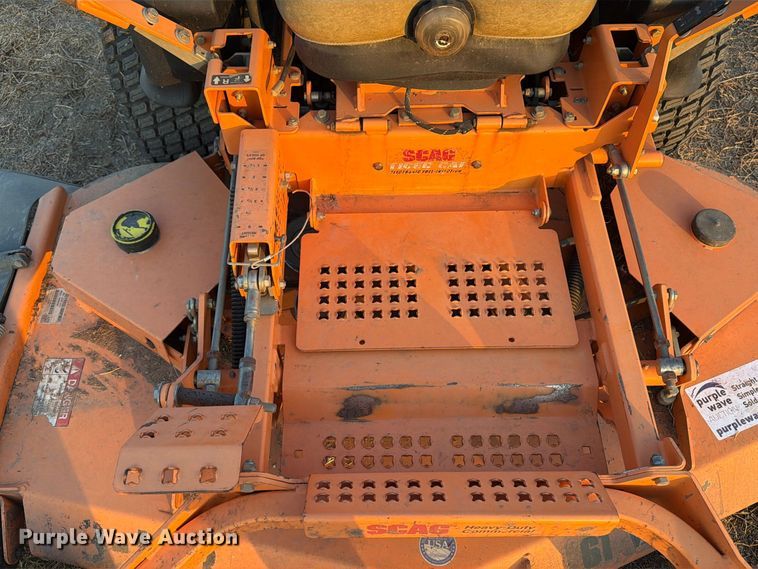 image for item FN3697 Scag Tiger Cat STC61V-26CV-ER ZTR lawn mower