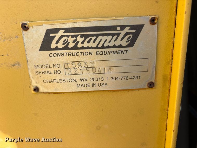 image for item FN3706 2002 Terramite TSS38 broom