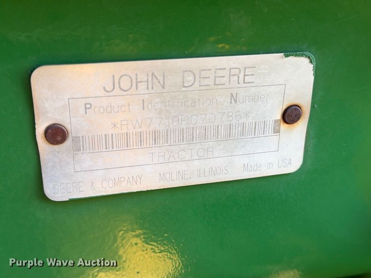 2002 John Deere 7710