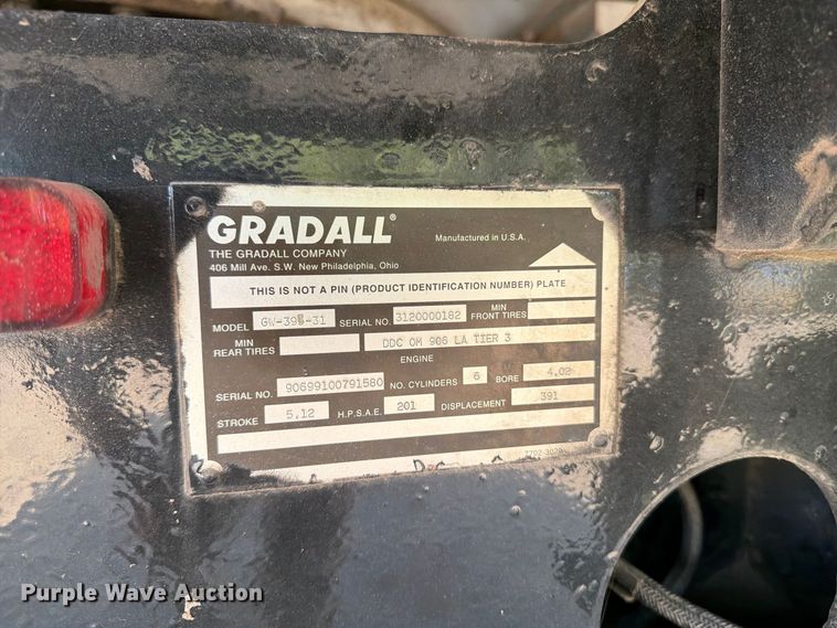 2010 Gradall XL 3100 III