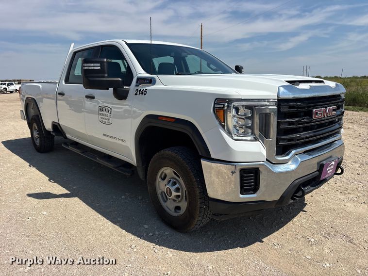 image for item FN3720 2021 GMC Sierra 2500 Crew Cab pickup truck