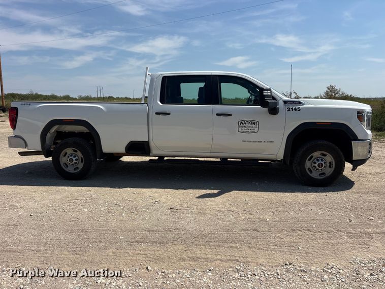 image for item FN3720 2021 GMC Sierra 2500 Crew Cab pickup truck