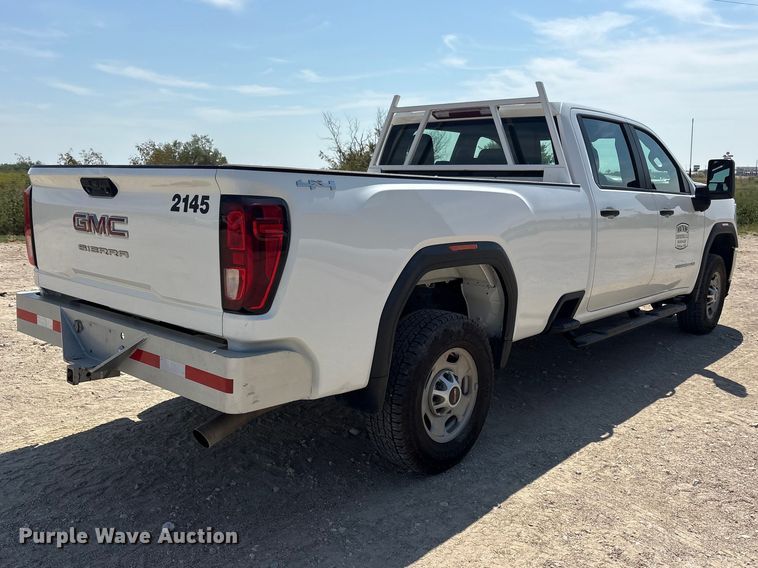 image for item FN3720 2021 GMC Sierra 2500 Crew Cab pickup truck