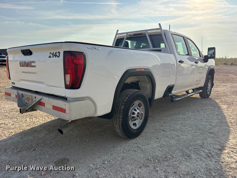 image for item FN3721 2021 GMC Sierra 2500 Crew Cab pickup truck