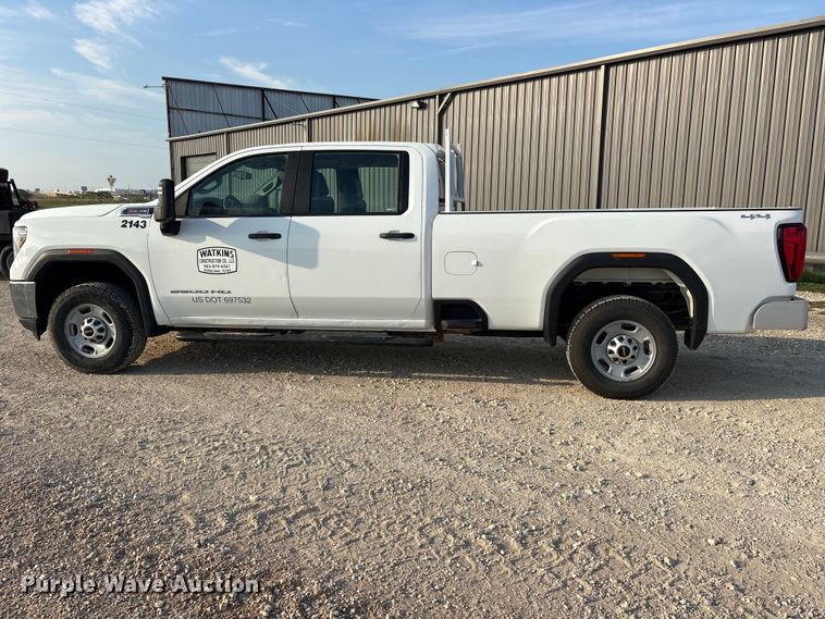 image for item FN3721 2021 GMC Sierra 2500 Crew Cab pickup truck