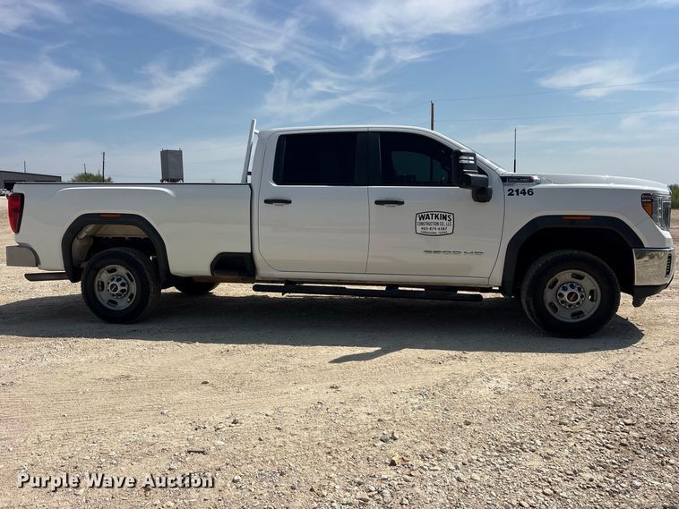 image for item FN3722 2021 GMC Sierra 2500 Crew Cab pickup truck
