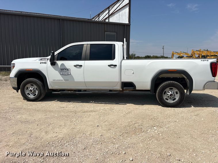 image for item FN3722 2021 GMC Sierra 2500 Crew Cab pickup truck