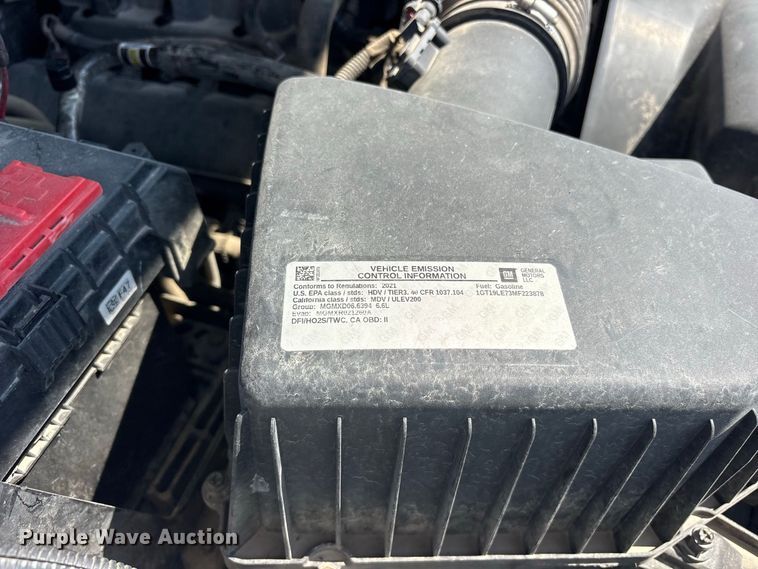 image for item FN3722 2021 GMC Sierra 2500 Crew Cab pickup truck