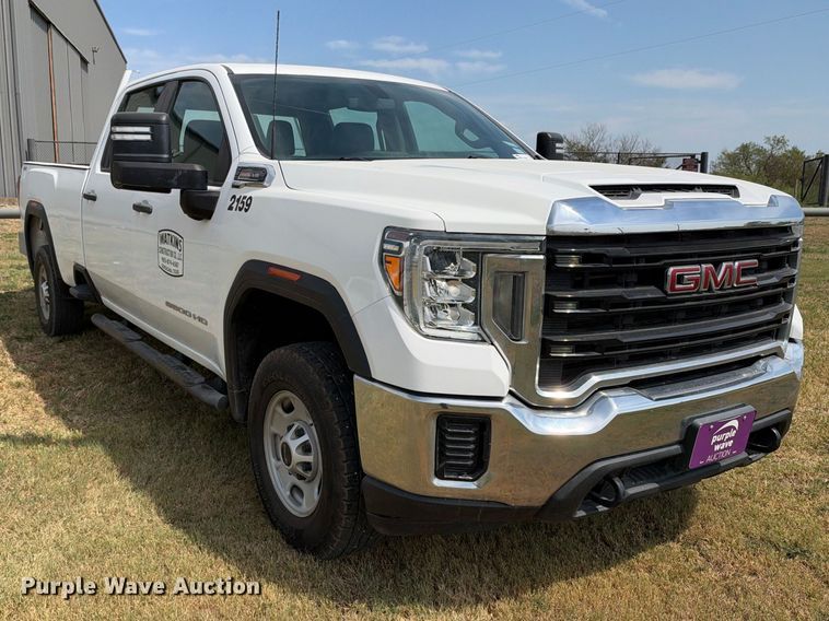 image for item FN3724 2021 GMC Sierra 2500 Crew Cab pickup truck