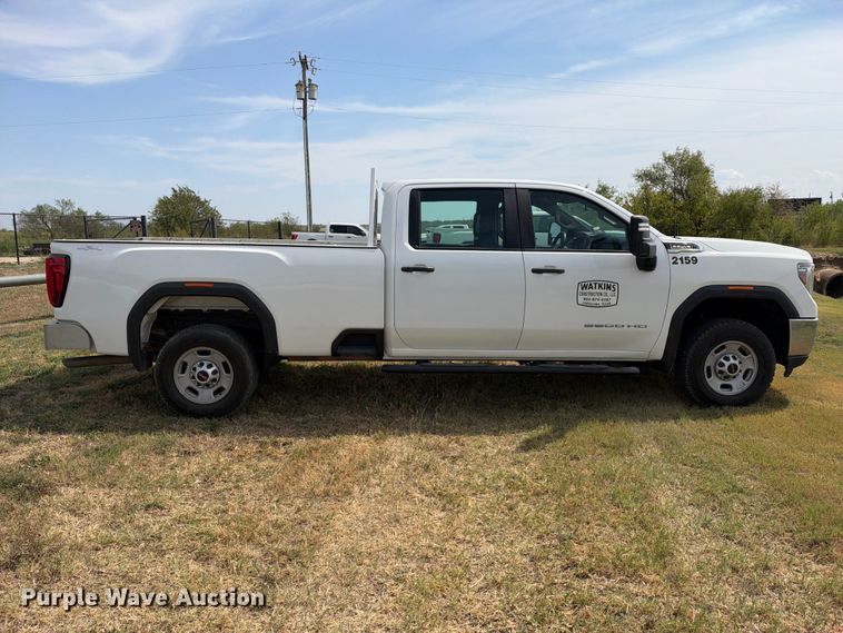 image for item FN3724 2021 GMC Sierra 2500 Crew Cab pickup truck