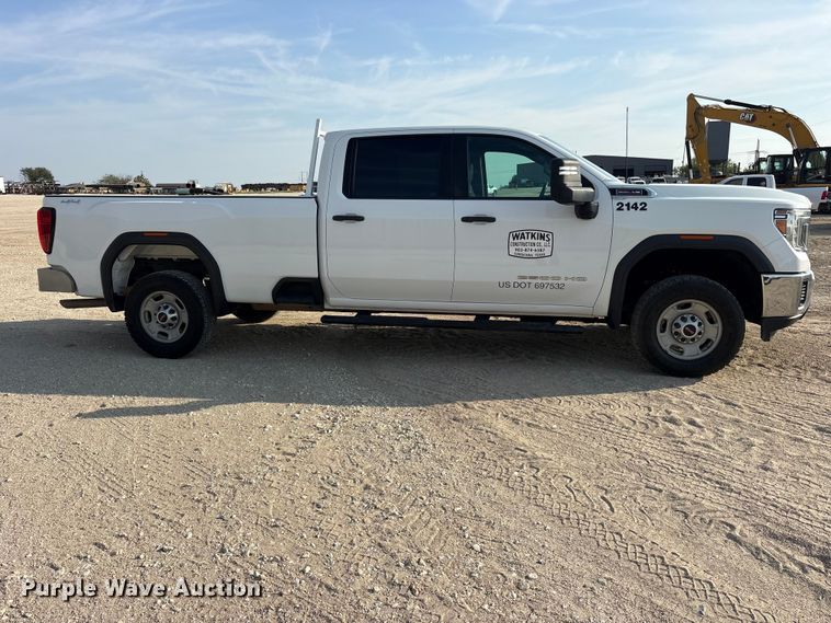 image for item FN3725 2021 GMC Sierra 2500 Crew Cab pickup truck