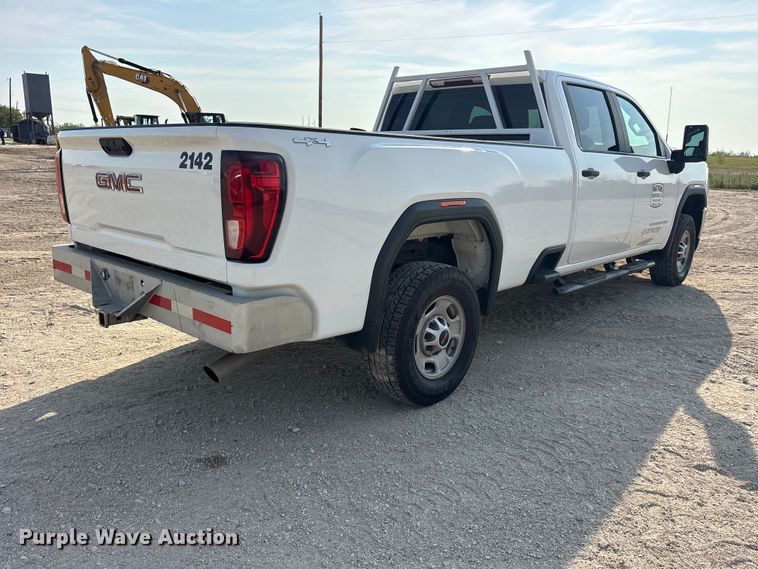 image for item FN3725 2021 GMC Sierra 2500 Crew Cab pickup truck