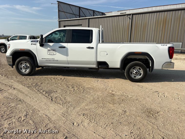 image for item FN3725 2021 GMC Sierra 2500 Crew Cab pickup truck