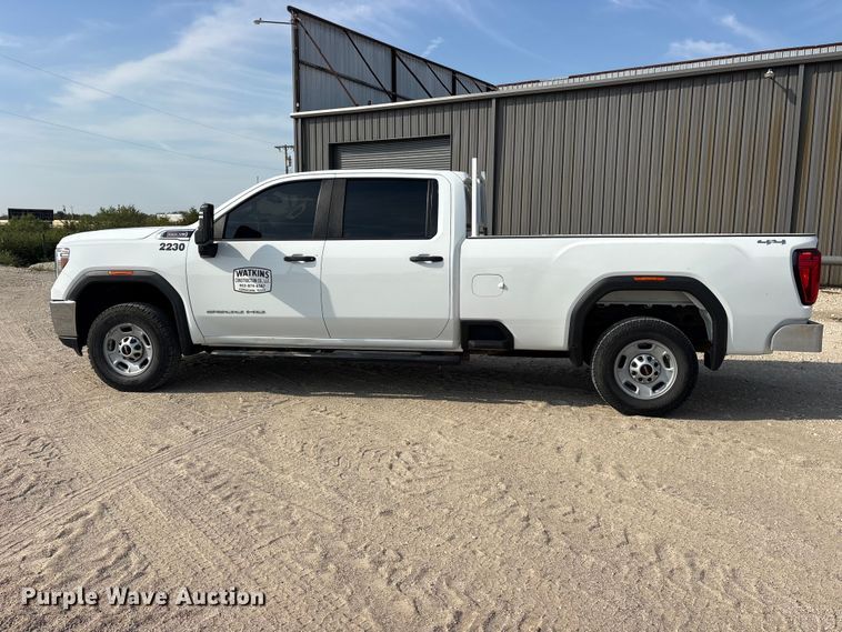 image for item FN3726 2022 GMC Sierra 2500 Crew Cab pickup truck