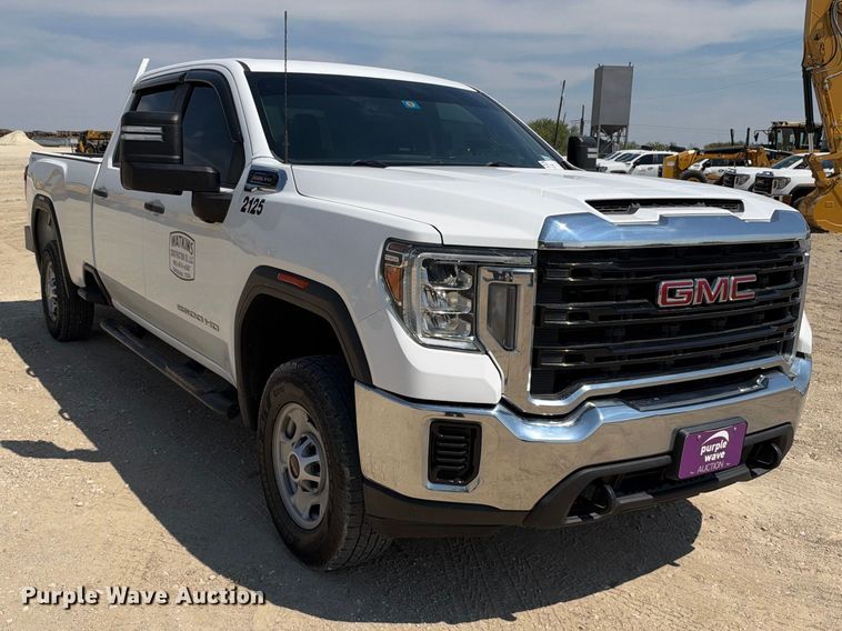 image for item FN3727 2021 GMC Sierra 2500 Crew Cab pickup truck
