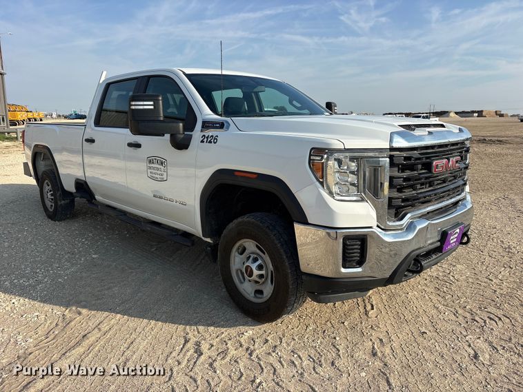 image for item FN3729 2021 GMC Sierra 2500 Crew Cab pickup truck
