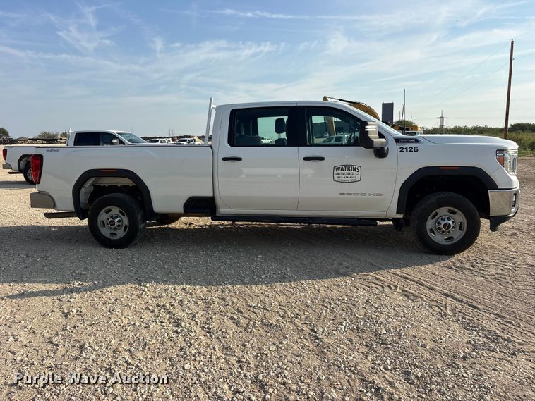 image for item FN3729 2021 GMC Sierra 2500 Crew Cab pickup truck