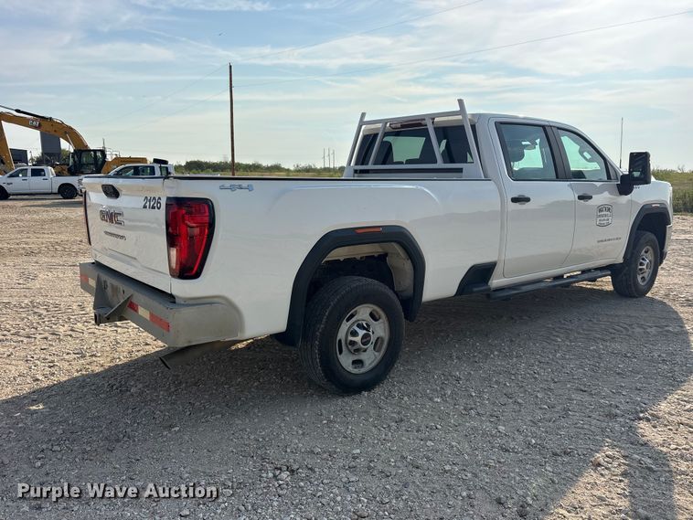 image for item FN3729 2021 GMC Sierra 2500 Crew Cab pickup truck