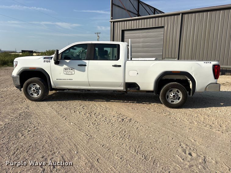 image for item FN3729 2021 GMC Sierra 2500 Crew Cab pickup truck