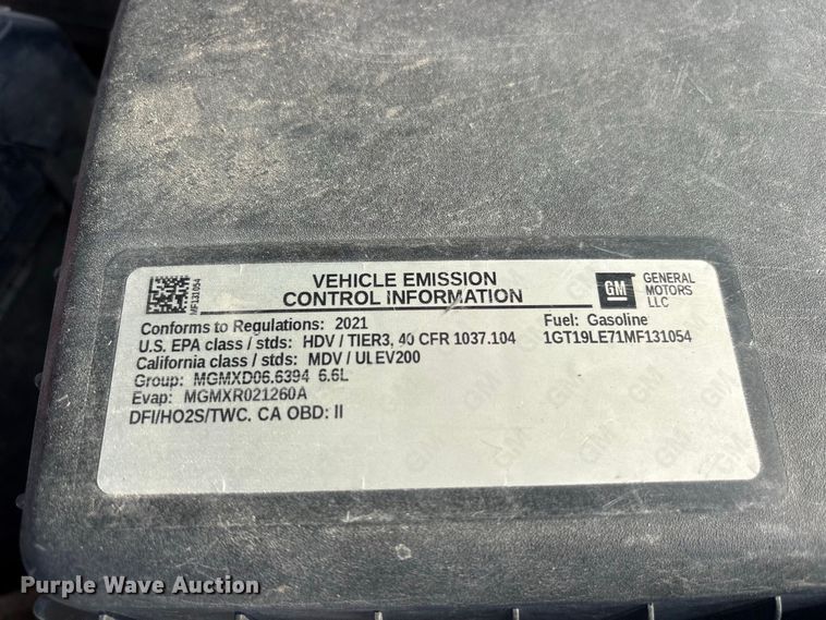 image for item FN3729 2021 GMC Sierra 2500 Crew Cab pickup truck