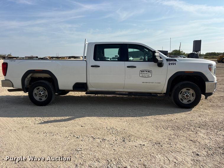 image for item FN3730 2021 GMC Sierra 2500 Crew Cab pickup truck