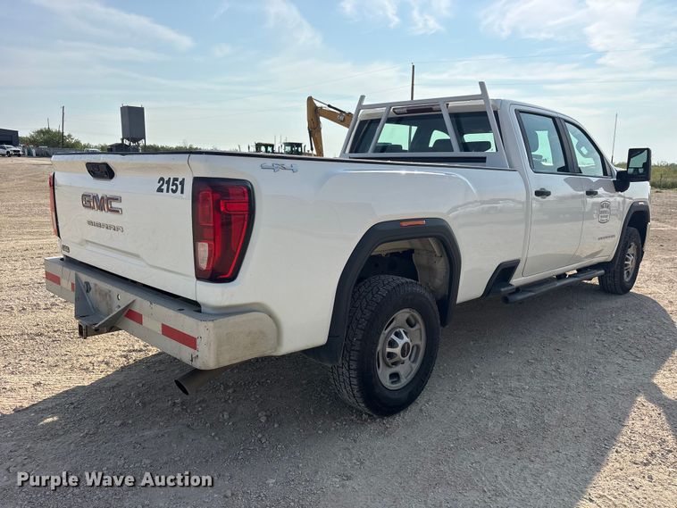image for item FN3730 2021 GMC Sierra 2500 Crew Cab pickup truck