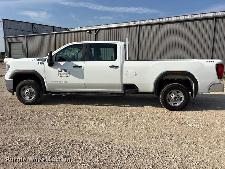 image for item FN3730 2021 GMC Sierra 2500 Crew Cab pickup truck
